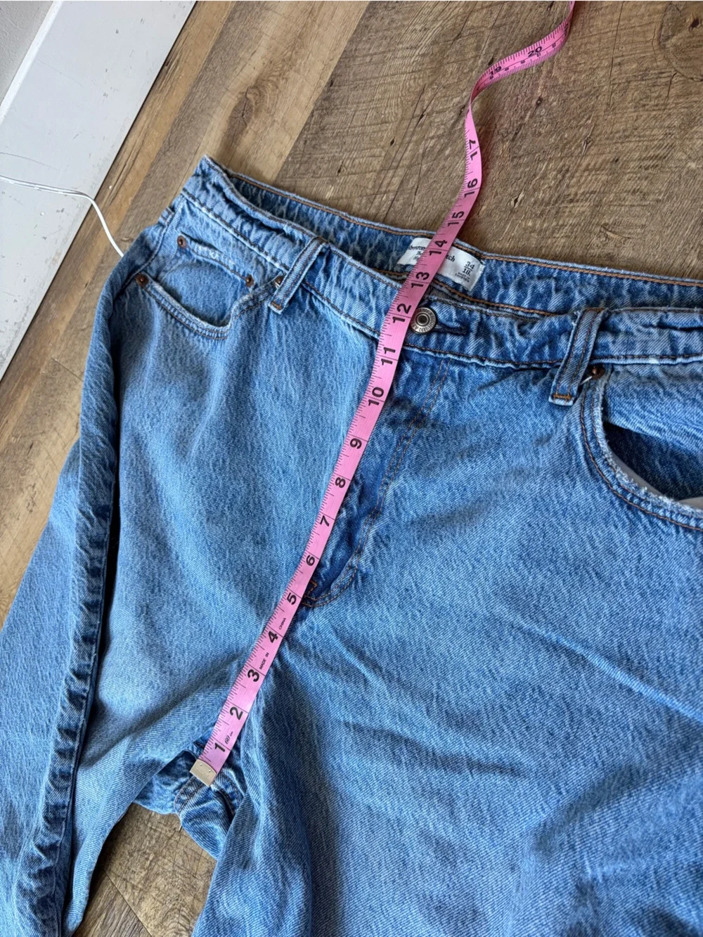 Abercrombie & Fitch The Loose High Rise Jeans Size 18L - Picture 6 of 11